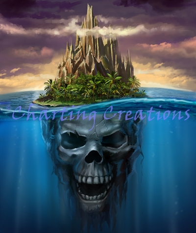 skull island ss0221 16 00 charting creations unique counted charting creations