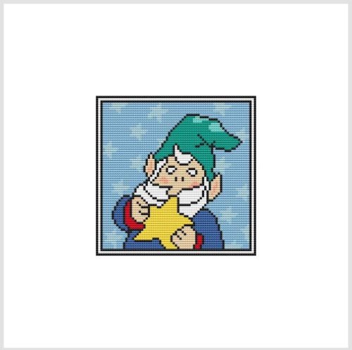(image for) Country Christmas Coaster / Ornament - ELF STAR