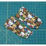 18" Scroll Rod Covers - Teddy Bears