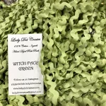 Witch Face Green Rick Rack