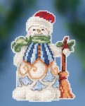 Clean Sweep Snowman by Jim Shore (2020)