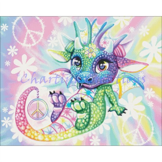 Rainbow Lil DragonZ Diamond Painting