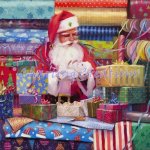 Santa All Wrapped Up