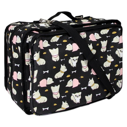 (image for) Dogs On Black Tote