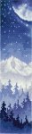 Bookmark - Moon Over The Forest (image for) Bookmark - Moon Over The Forest