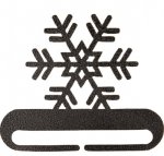 (image for) Snowflake Split Btm - Charcoal - 12"