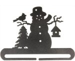 (image for) Frosty SnowmanSplit Btm - Charcoal 6"