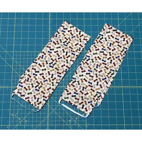 (image for) 24" Scroll Rod Covers - Dog Bones