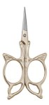 (image for) Embroidery Scissors - Gold Butterfly