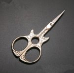 (image for) Embroidery Scissors - Gold Guitar