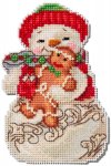 (image for) Snowman with Gingerbread by Jim Shore (2024)