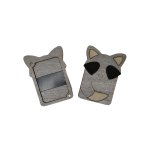 (image for) Wooden Needle Case - Raccoon
