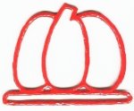 (image for) Orange Pumpkin Bellpull