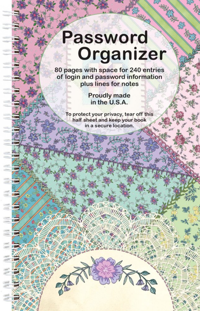 (image for) Password Book - Crazy Quilt