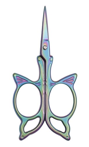(image for) Embroidery Scissors - Rainbow Butterfly