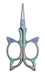 (image for) Embroidery Scissors - Rainbow Butterfly