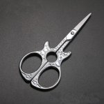 (image for) Embroidery Scissors - Silver Guitar