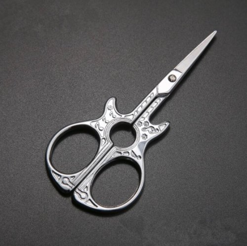 (image for) Embroidery Scissors - Silver Guitar