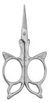 (image for) Embroidery Scissors - Silver Butterfly