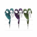 Embroidery Scissors - Green Storks (image for) Embroidery Scissors - Green Storks