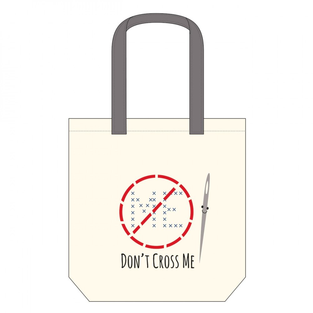 (image for) Don't Cross Me Canvas Tote Bag