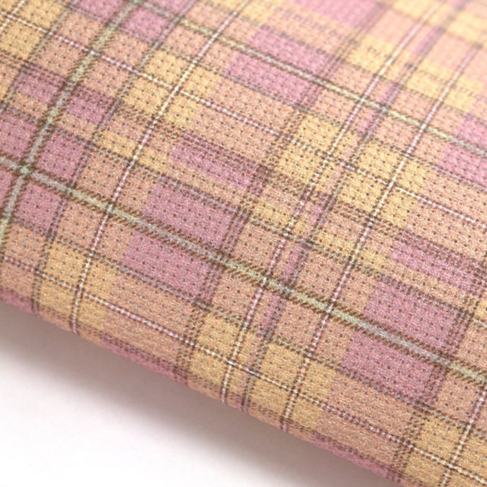 (image for) Candy Check Patterned Cross Stitch Fabric
