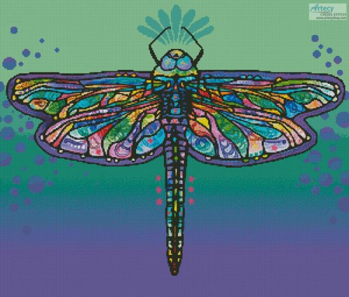 (image for) Abstract Dragonfly
