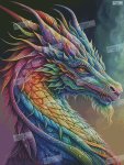 (image for) Rainbow Dragon 2 Large