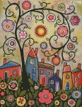 (image for) Collage Tree Village