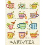 The Art Of Tea Counted Cross Stitch Kit