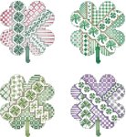 Crazy Shamrocks Ornaments