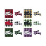 Fun With Plaid - Truck With Tree