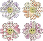 Crazy Daisies Ornaments