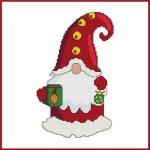 Santa Gnome With Mug & Ornament