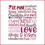 Subway Art - Valentine