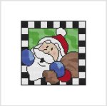 Country Christmas Checkered - SANTA BAG