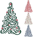Christmas Ribbon Tree