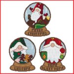 Christmas Snow Globes - Set 2
