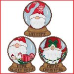Christmas Snow Globes - Set 3