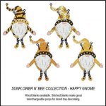 Sunflower N' Bee Collection - Happy Gnome