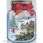 Christmas Glass Jar (Supersize)