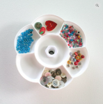 Daisy Dish For Silver-Grey/Color Workstand