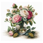 Vase With Roses
