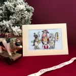Christmas Card - Woof, Moo, Baa!