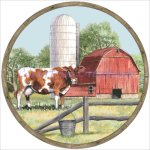 Cow Tin Lid (image for) Cow Tin Lid