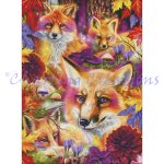Day Dream Foxes Large (image for) Day Dream Foxes Large