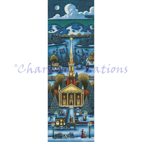 (image for) New England Church Winter
