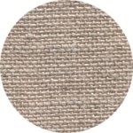 (image for) 30 Count Natural Brown Linen