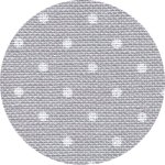 (image for) 32 Count Grey/White Petite Point Belfast Linen