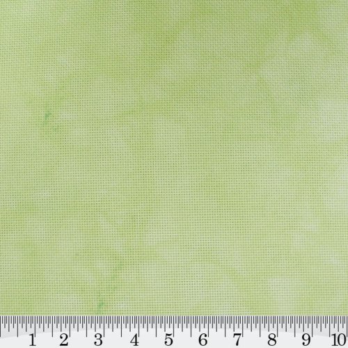 (image for) 14 Count Barely Lime Hand Dyed Effect Cross Stitch Fabric